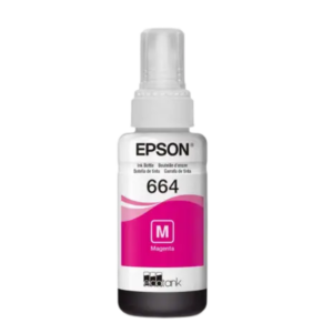 BOTELLA DE TINTA EPSON T664 MAGENTA 7.500 Pag. L120/L220/L310/L355/L375/L396/L475/L495/L555/L575/L655/L1300 70ML