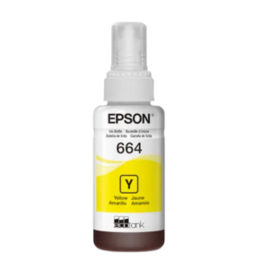 BOTELLA DE TINTA EPSON T664 YELLOW 7.500 Pag. L120/L220/L310/L355/L375/L396/L475/L495/L555/L575/L655/L1300 70ML