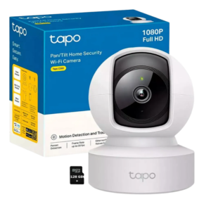 CAMARA TP-LINK Tapo C202 Para Interiores Cable/WiFi, FHD, MicroSD Card de hasta 512 GB
