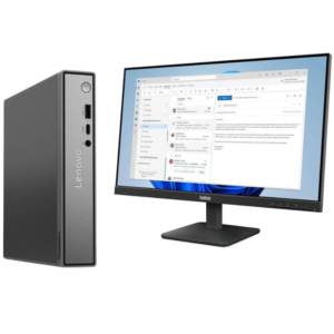 PC LENOVO ThinkCentre Tiny Neo 50Q Gen 5, Intel Core 5 210H, SSD 512GB, DDR5 8GB, NO DVD, Monitor 23.8" S24-4E, Windows 11 Pro (gtia 36 meses)+Kaspersky (COMB413)