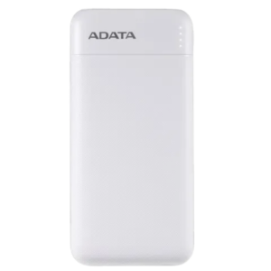 POWER BANK ADATA C100 Digital Display, Carga Rapida 10000mAh, 1 USB-A, 1 USB-C, White