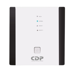 REGULADOR CDP 2400VA/1200W R-AVR 2408, 8 Tomas de Salida
