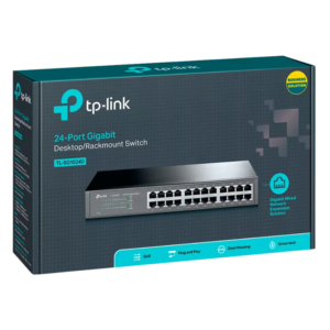 SWITCH TP-LINK 24 Puertos TL-SG1024D 10/100/1000 Mbps