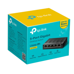 SWITCH TP-LINK 5 Puertos LS1005G 10/100/1000 Mbps