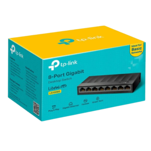 SWITCH TP-LINK 8 Puertos LS1008G 10/100/1000 Mbps