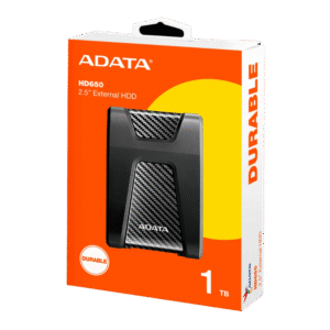 ADATA EXTERNO 1 TERA AHD650-1TU31-CBK Antigolpes Negro 2.5