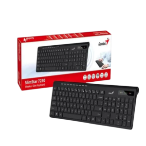 TECLADO GENIUS SlimStar 7230 Inalambrico Negro