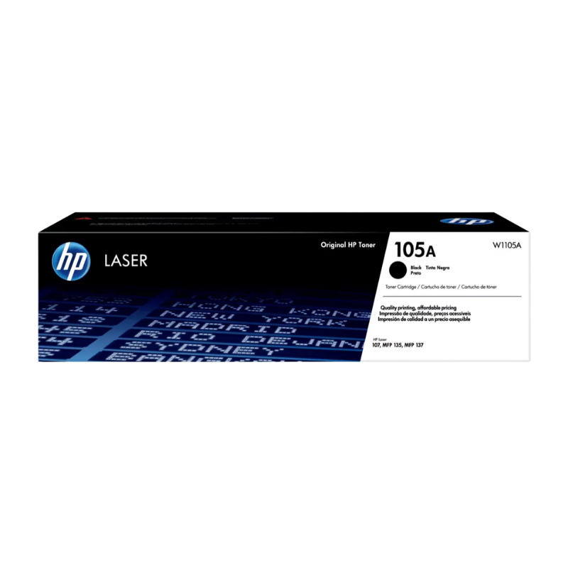 TONER HP 105A NEGRO 107W, 135W, 137FW, 1.000 Pag.