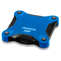 ADATA SOLIDO EXTERNO 512GB SD620-512GCBK Antigolpes Azul