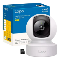 CAMARA TP-LINK Tapo C202 Para Interiores Cable/WiFi, FHD, MicroSD Card de hasta 512 GB