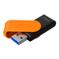 MEMORIA USB 256GB KINGSTON 3.2 DTXS/256GB DataTraveler Exodia S Negro/Naranja