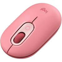 MOUSE INALAMBRICO POP CON EMOJI - ROSADO